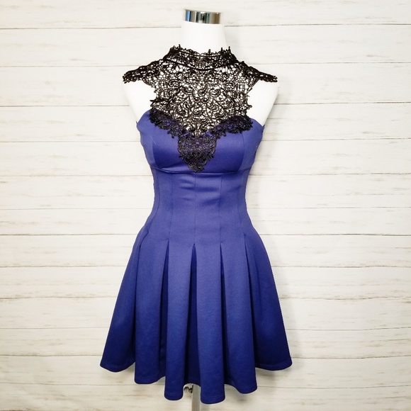 fit and flare prom dress